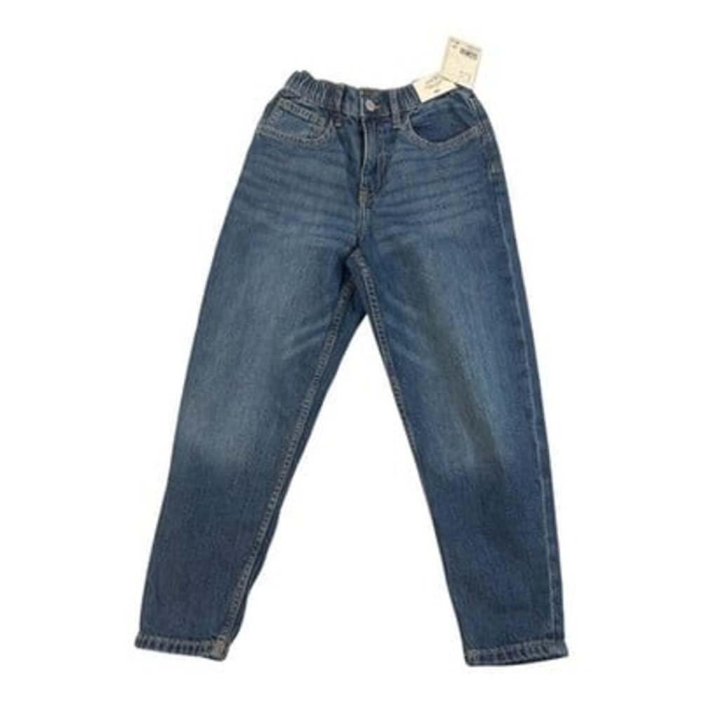 H&M Girls  loose-fit denim jeans Size 7/8